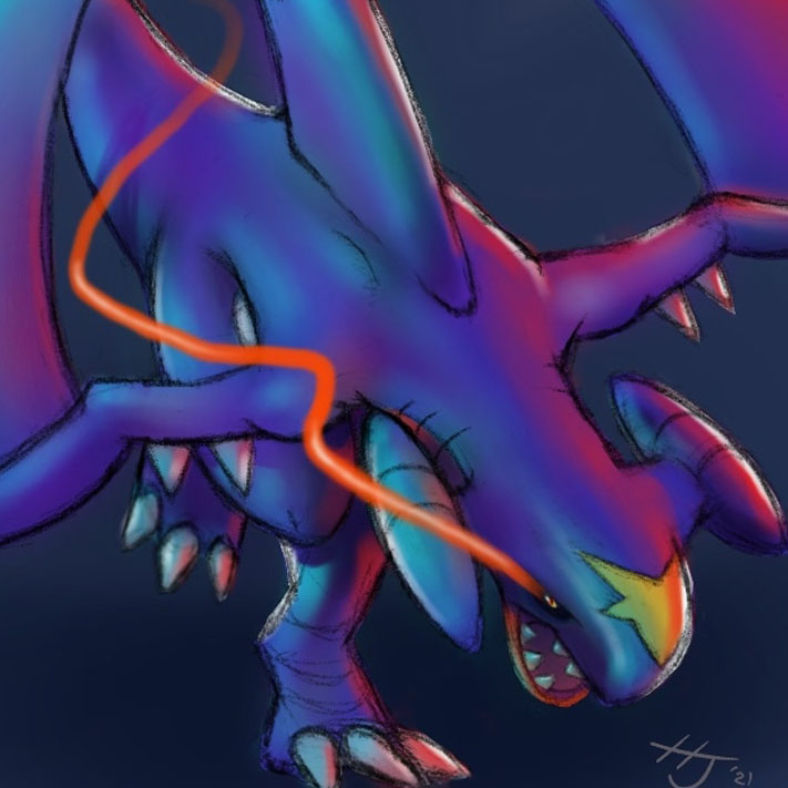 Garchomp used Dragon Rush