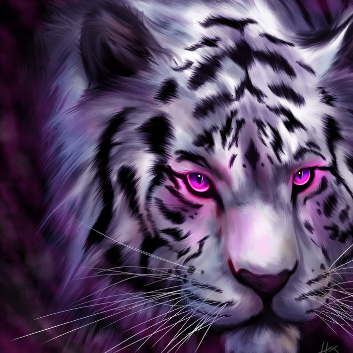 Tiger Glowing