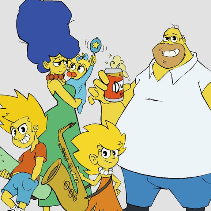 Simpsons Re-Imagined